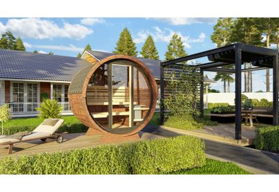 De Hoeve Sauna Oosterhout Met Volle Maan Glas | 200 x 160 cm
