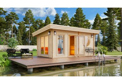 De Hoeve Modern Saunahuis Ommen 70 | 6 x 3,6 m
