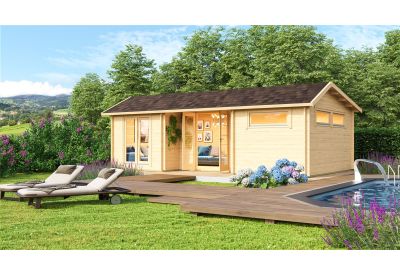 De Hoeve blokhut Haaften 44 | 8.6 x 5.1 m