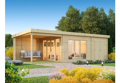 De Hoeve Tuinlounge De Lutte 44| 913cm x 438cm