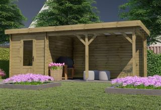 De Hoeve Classicline Blokhut De Hoeve Classicline Blokhut