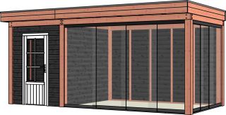 Trendhout Buitenverblijf Refter XL