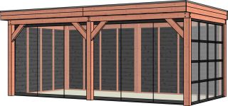 Trendhout Buitenverblijf Refter XL