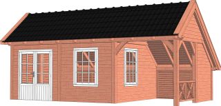 Trendhout Kapschuur De Hoeve XL 