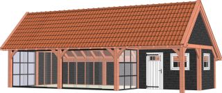 Trendhout Kapschuur De Hofstee XXL 