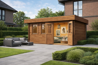 De Hoeve Tuinkamer Almen Classic 44 B | 500 x 300 cm