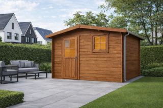 De Hoeve Blokhut Houten 4F | 330cm x 270cm De Hoeve Blokhut Houten 4F | 330cm x 270cm