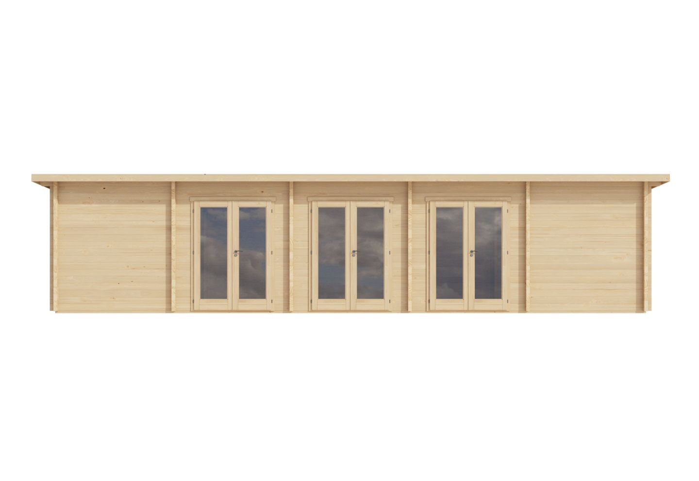 De Hoeve Tuinkamer Nagele 44 | 12 x 4,6 m 44 mm
