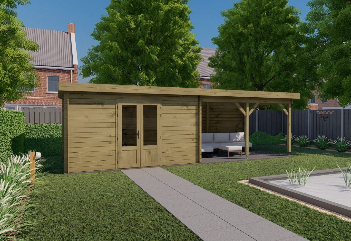 De Hoeve Classicline Blokhut