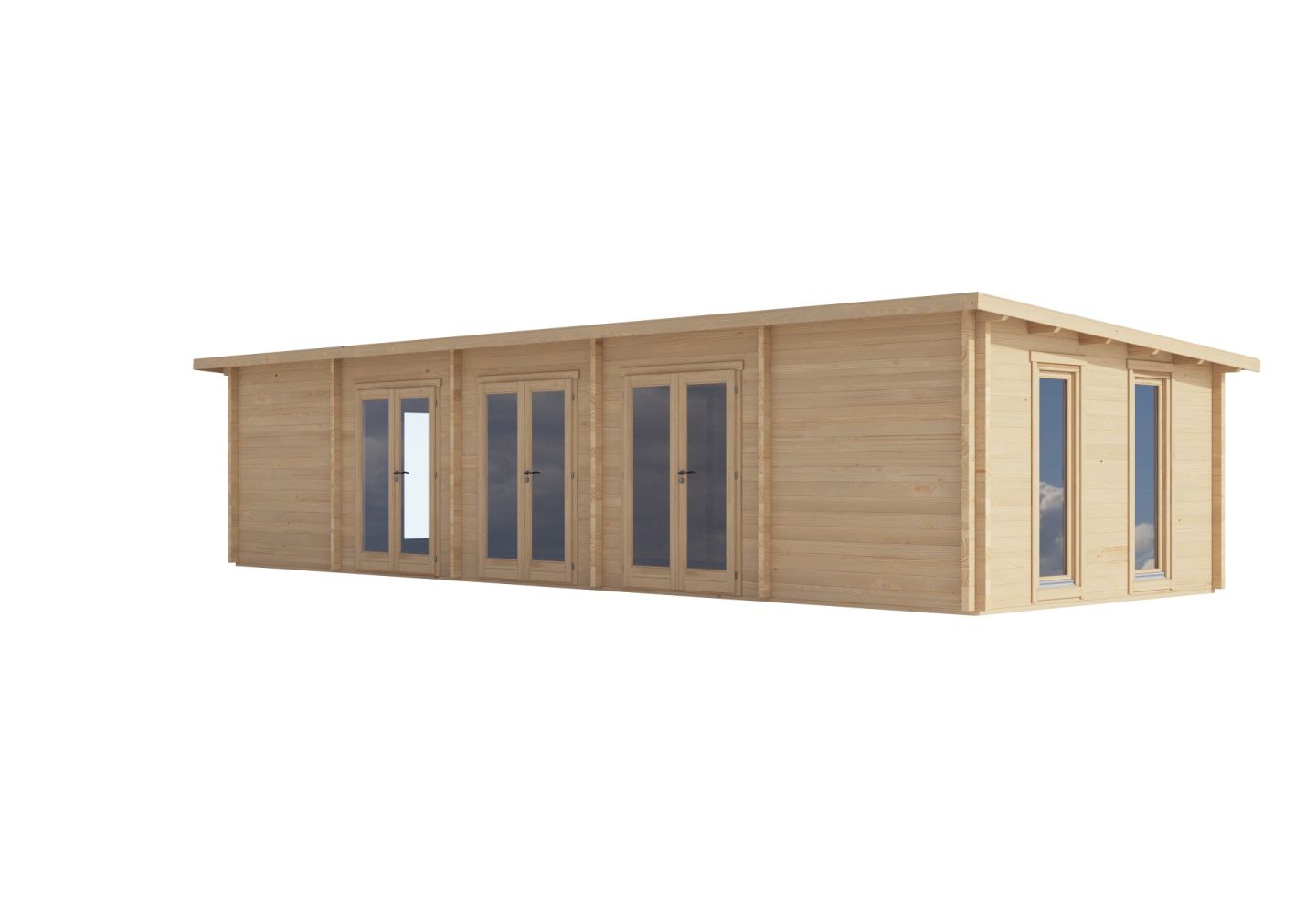 De Hoeve Tuinkamer Nagele 44 | 12 x 4,6 m 44 mm