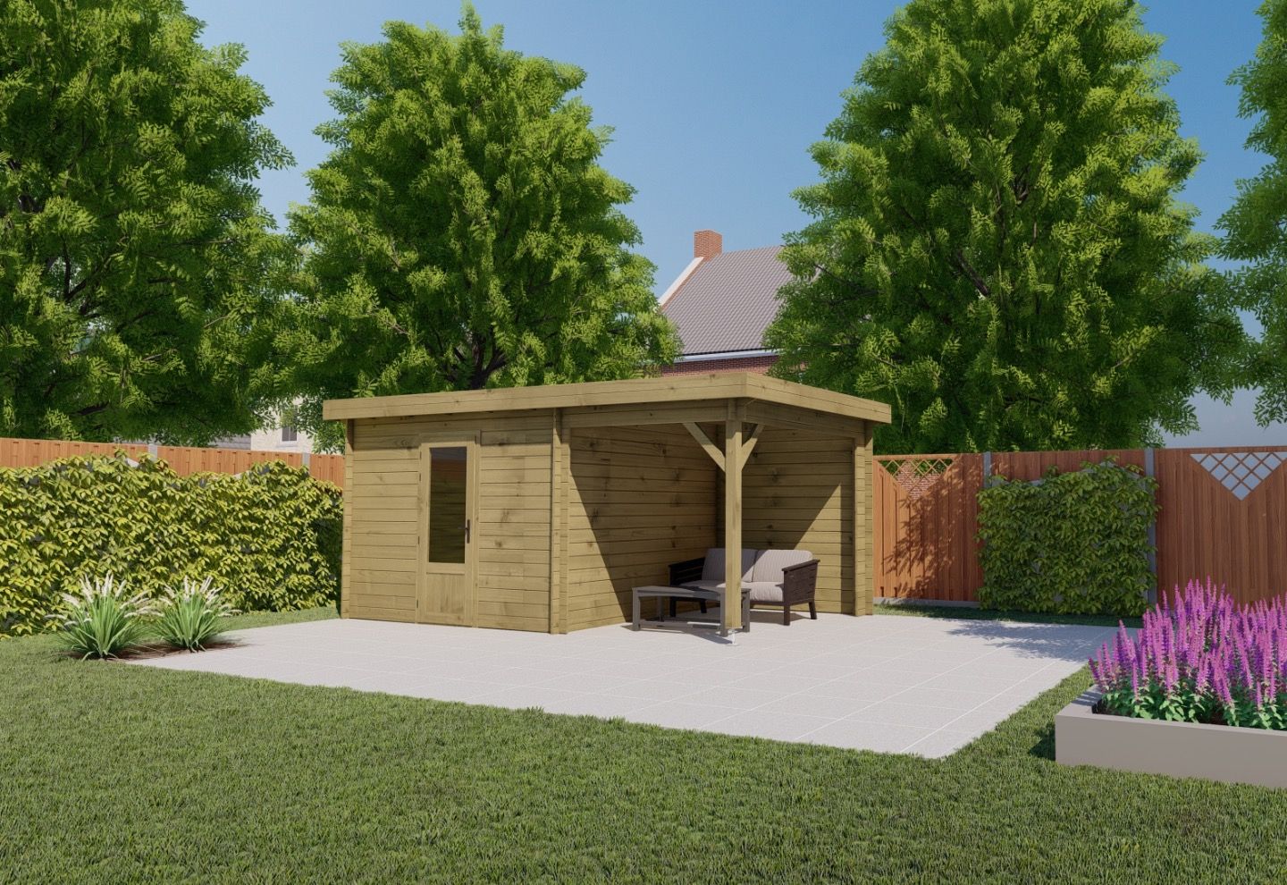 De Hoeve Classicline Blokhut