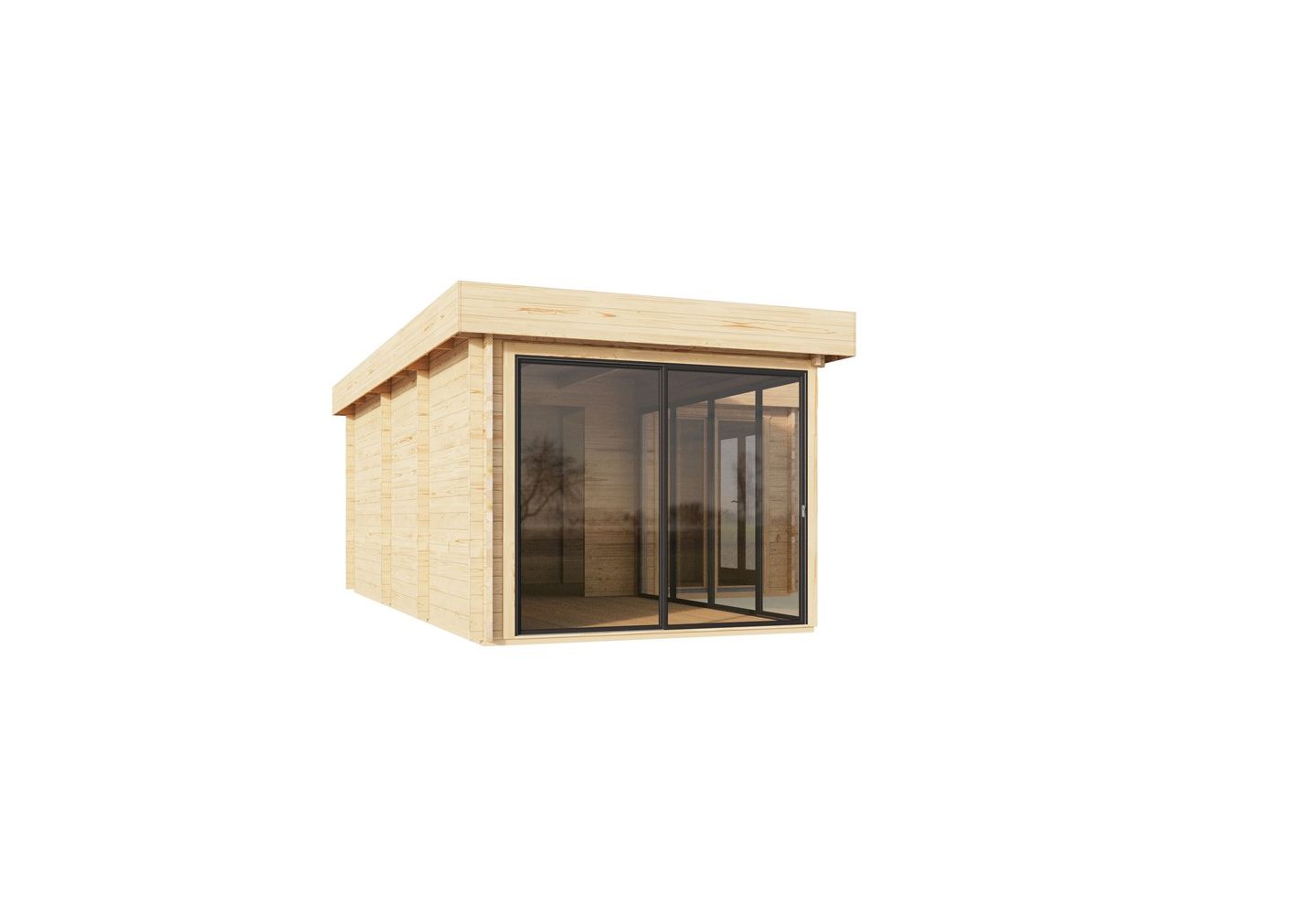 De Hoeve hoek tuinhuis ALU Graft 44 | 6,8 x 4,8 m