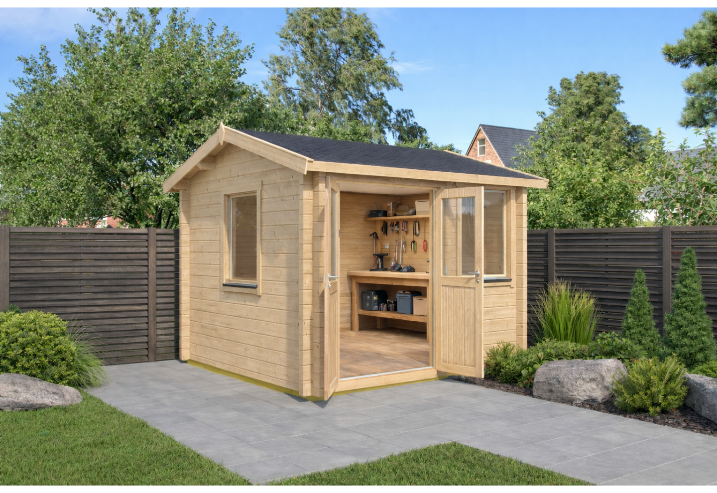 De Hoeve Tuinkantoor Hengelo 70 A | 278cm x 278cm