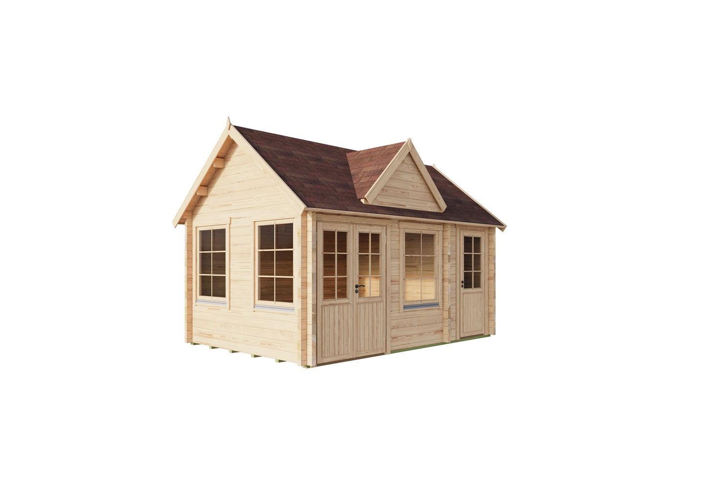 De Hoeve Tuinhuis Clockhouse Wormer 70 | 455cm x 305cm 