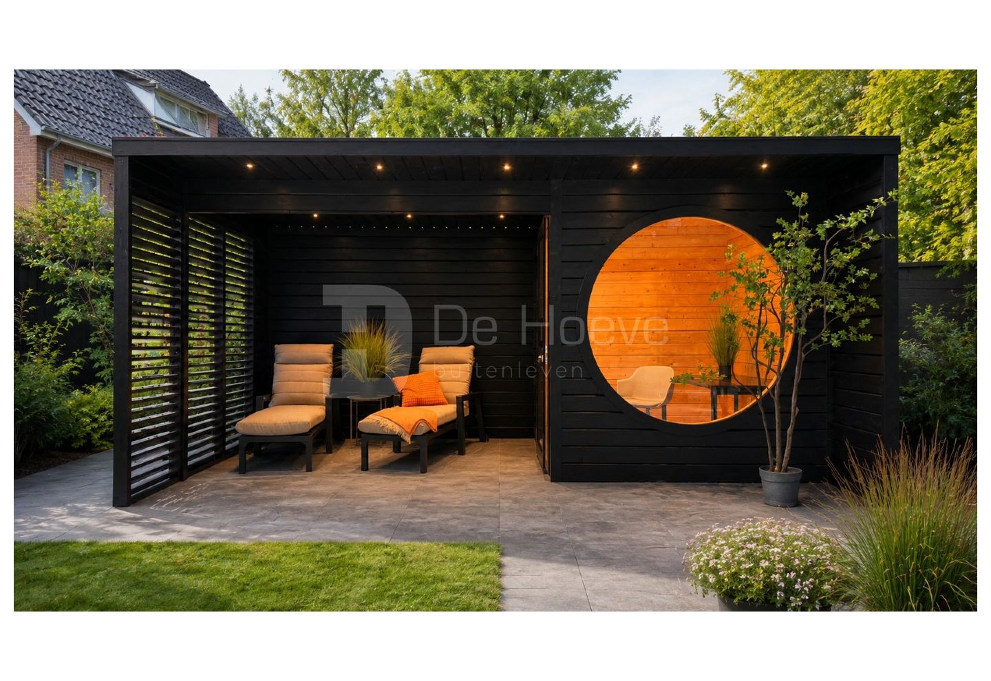De Hoeve Tuinhuis Oirschot 525x315cm | Platdak