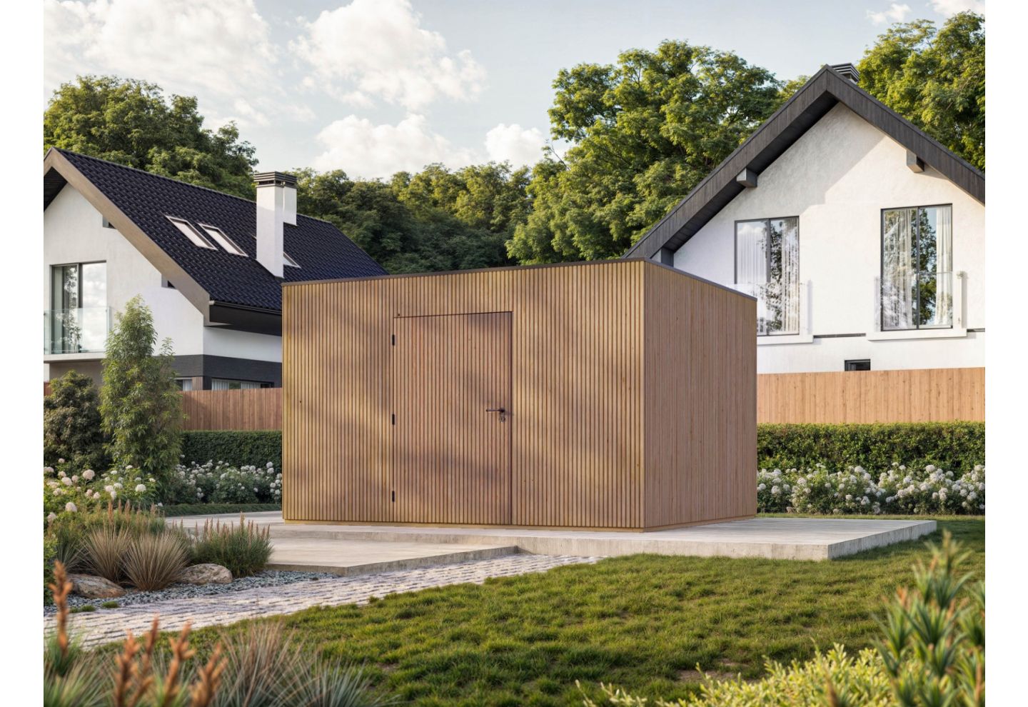 De Hoeve Rhombus-line Tuinhuis Premium 410x340cm