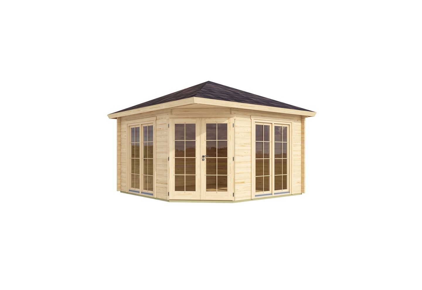 De Hoeve Tuinkamer Winsum Vijf Hoekig 70 B | 3,8 x 3,8 m