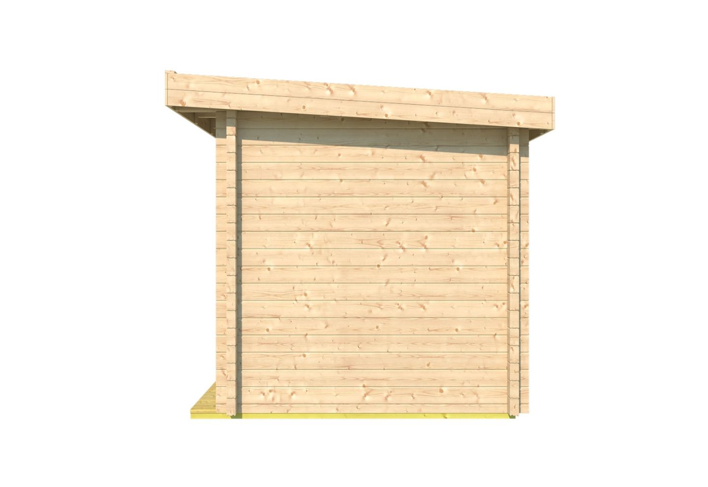 De Hoeve Buitensauna Larvik 90 | 225cm x 225cm