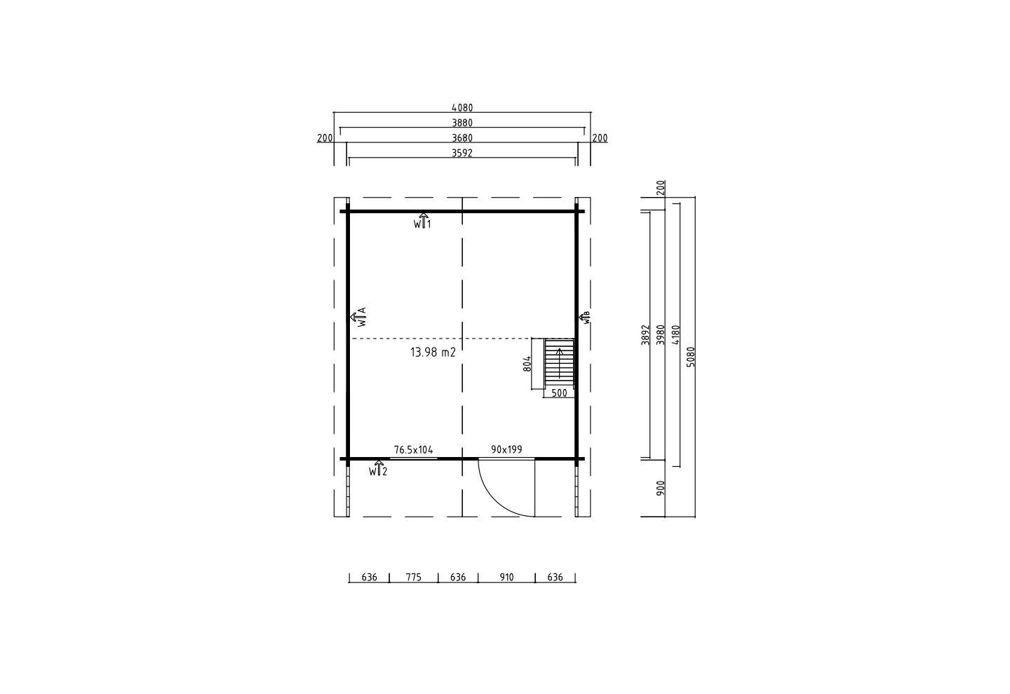De Hoeve Tuinhuis Leusden 70 B | 368cm x 398cm 