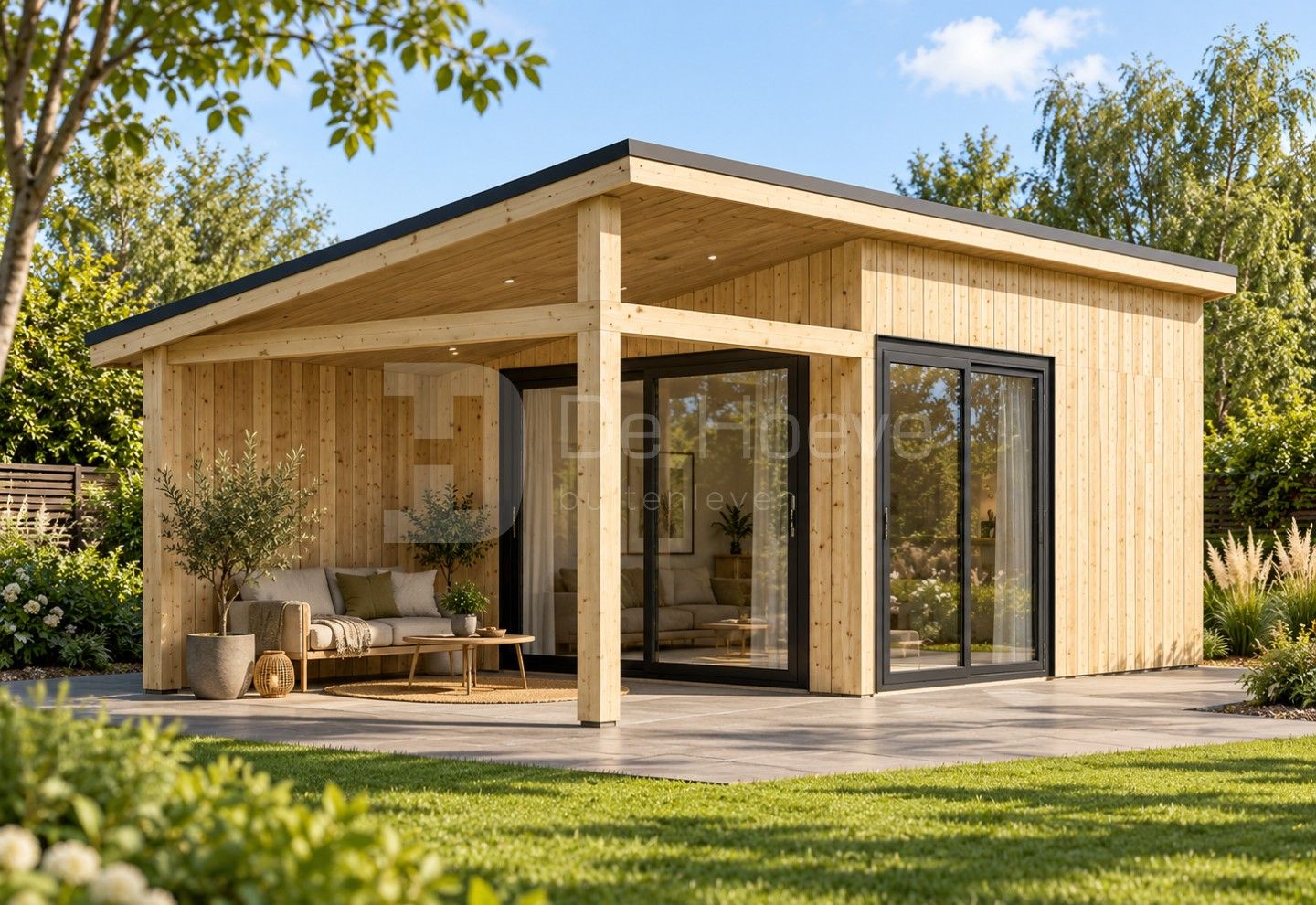 Tuinhuis Norven 750x350cm