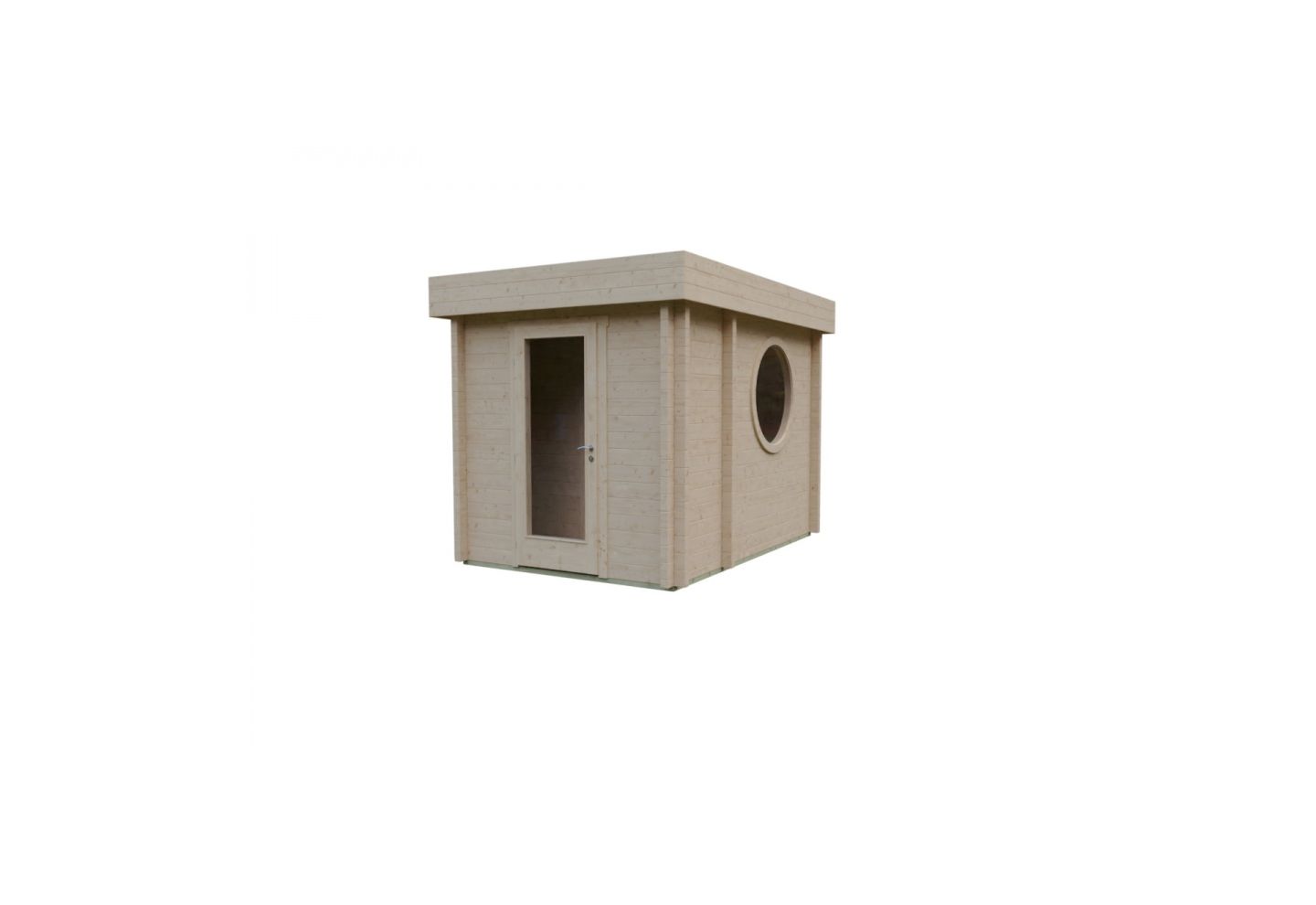 De Hoeve Tuin Sauna Hoogvliet 70 mm|335 x 239cm