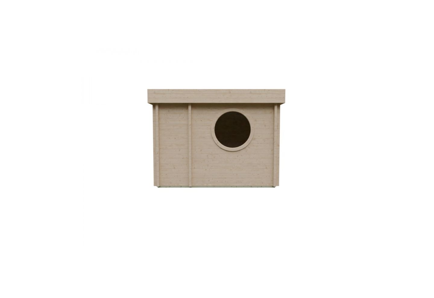 De Hoeve Tuin Sauna Hoogvliet 70 mm|335 x 239cm
