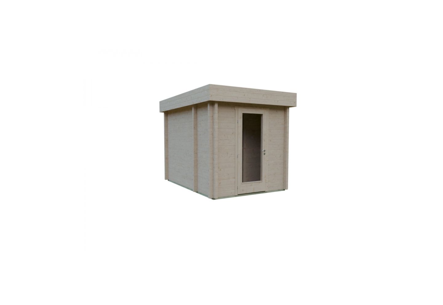 De Hoeve Tuin Sauna Hoogvliet 70 mm|335 x 239cm
