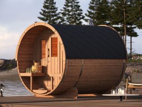 De Hoeve VAT SAUNA Frey | Ø 200 cm x 250 cm