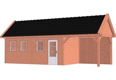Trendhout Buitenverblijf Zadeldak XL 52.1174