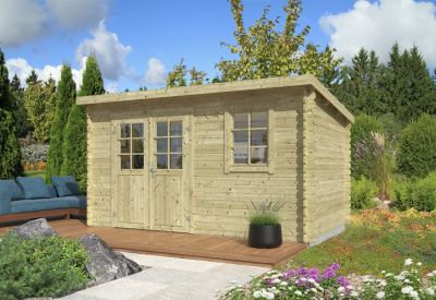 Outdoor Life Blokhut Amira 380x230 Keteldruk Geïmpregneerd