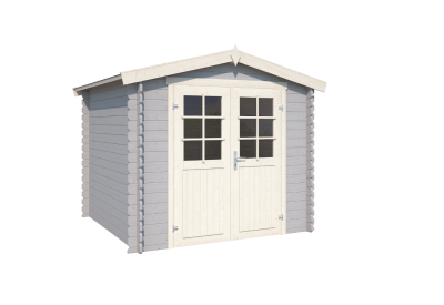 Outdoor Life Blokhut Ingo 230x175 Platinum Grey