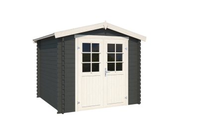 Outdoor Life Blokhut Ingo 230x175 Carbon Grey