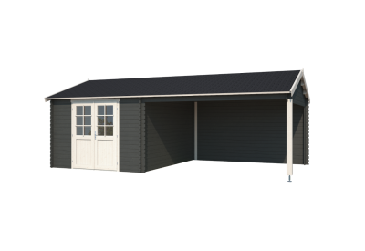 Outdoor Life Blokhut Octavio Carbongrey