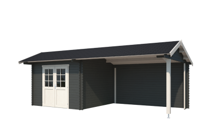 Outdoor Life Blokhut Maribel Carbongrey
