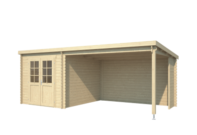 Outdoor Life Blokhut Sunniva Onbehandeld