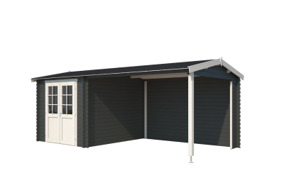 Outdoor Life Blokhut Karyna Carbon Grey 