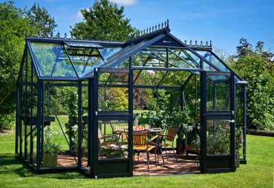 ROYAL WELL Orangeri 15,2 - antraciet - 3mm veiligheidsglas