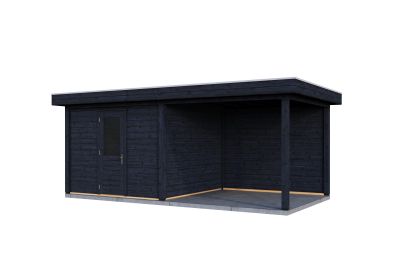Lugarde Select Modern Tuinhuis Nunspeet - Zwart Geïmpregneerd