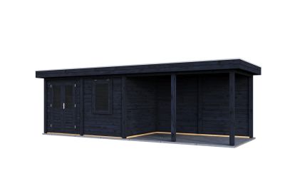 Lugarde Select Modern Tuinhuis Dronten - Zwart Geïmpregneerd
