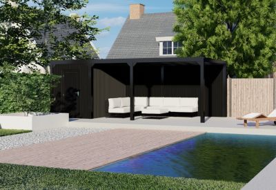 De Hoeve Aluminium Tuinhuis Allure