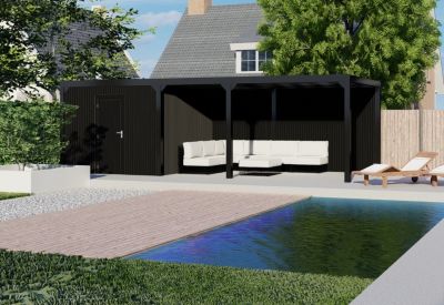 De Hoeve Aluminium Tuinhuis Allure