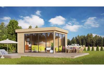 De Hoeve tuinkamer Wehl ALU Concept 70 A | 4,8 x 3,6 m 70 mm
