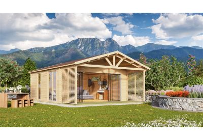 De Hoeve Blokhut Gemert C 44 | 6,2 x 8,3 m