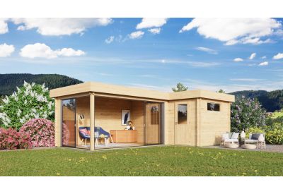 De Hoeve Houten Blokhut ALU Deurningen  70 | 8 x 5 m