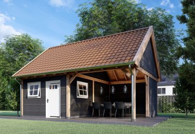 Trendhout Buitenverblijf Zadeldak XXL 52.5003