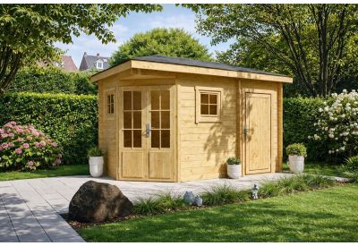 De Hoeve Blokhut Evelyn 1D - 380x200cm