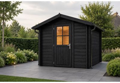 De Hoeve Blokhut Houten 1A | 210cm x 210cm
