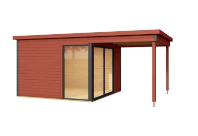 Lasita Maja Tuinhuis Domeo 2 Swedenred/Anthracite