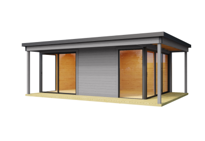 Lasita Maja Tuinhuis Domeo 3 Loggia Lightgrey/Anthracite 