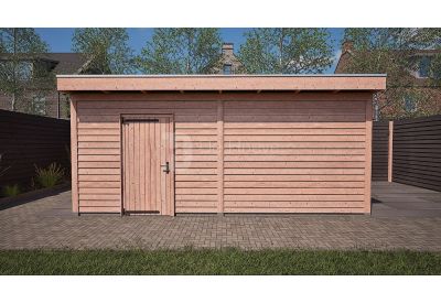 Douglas Tuinhuis 600x300cm | Platdak